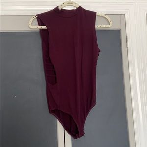 Turtleneck bodysuit